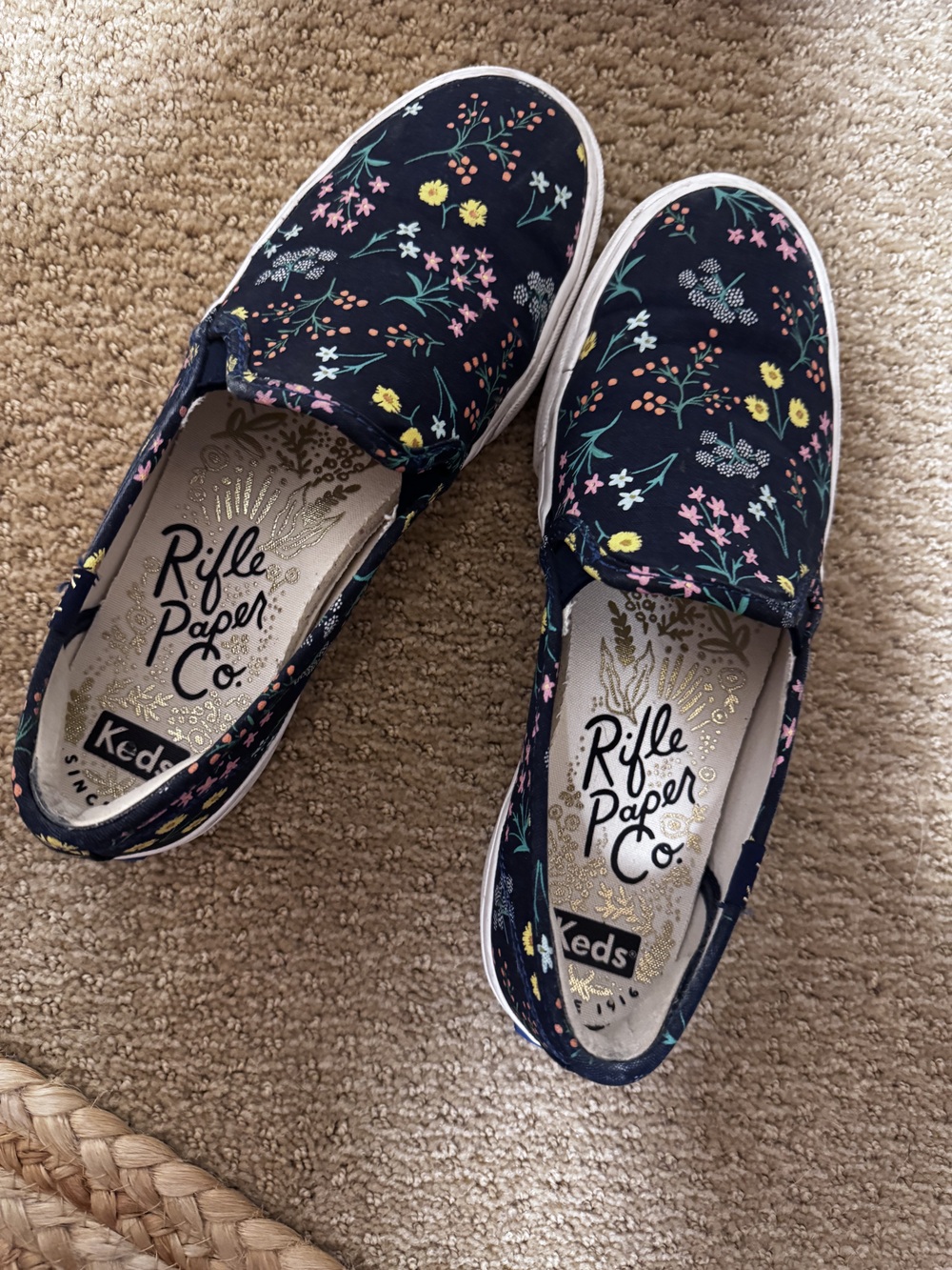 Women's x Rifle Paper Co. Double Decker Garden Party Canvas Slip-On Casual Sneak